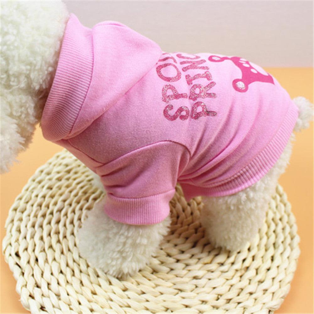Princess Pink Hooded Cat Puppy Dog Clothes: The Ultimate Regal