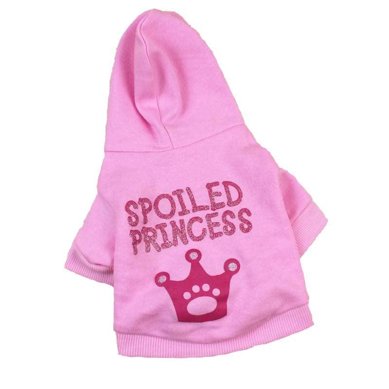 Princess Pink Hooded Cat Puppy Dog Clothes: The Ultimate Regal