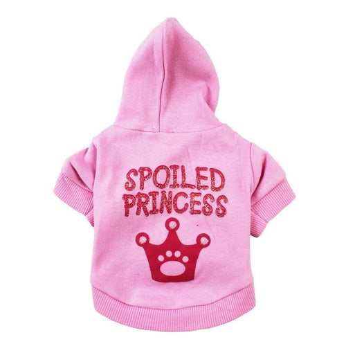 Princess Pink Hooded Cat Puppy Dog Clothes: The Ultimate Regal