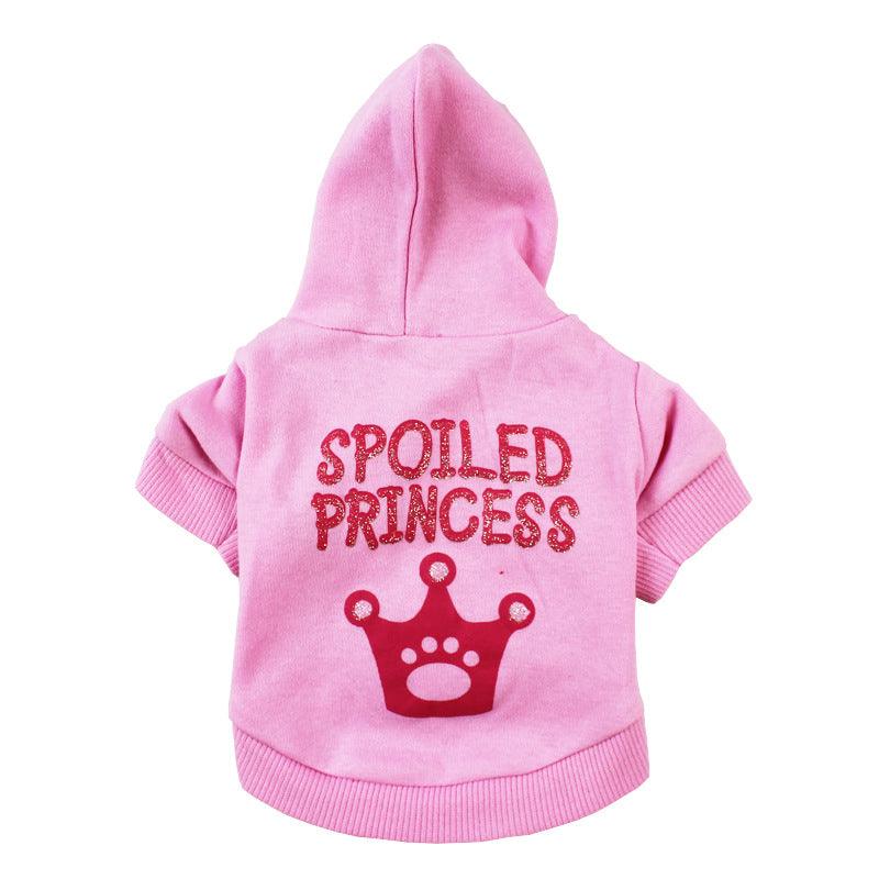 Princess Pink Hooded Cat Puppy Dog Clothes: The Ultimate Regal