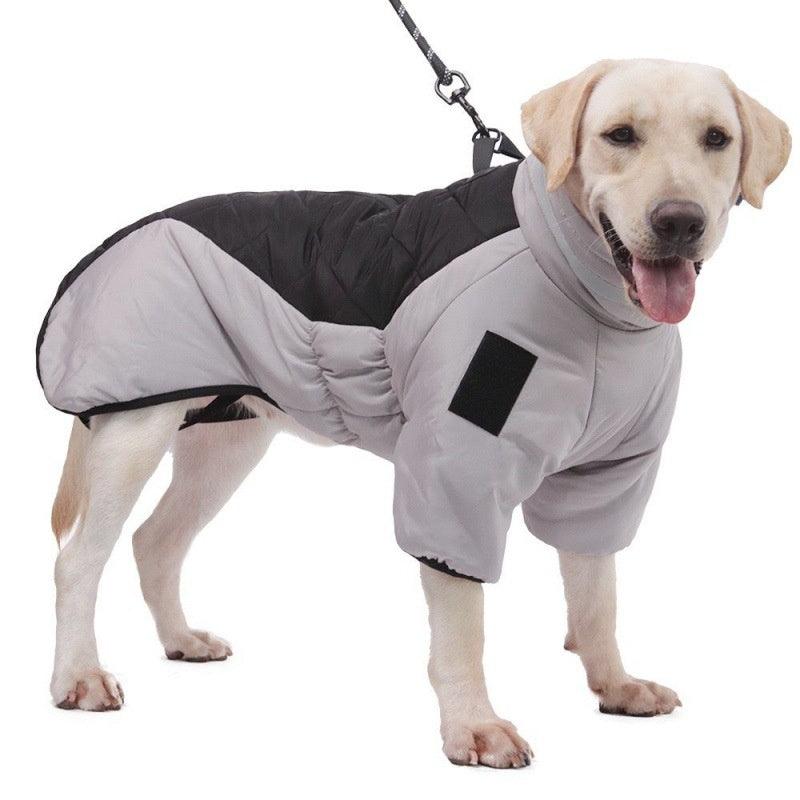 Winter Dog Coat Waterproof Pet Clothes For Dogs Warm Thicken Dog Vest