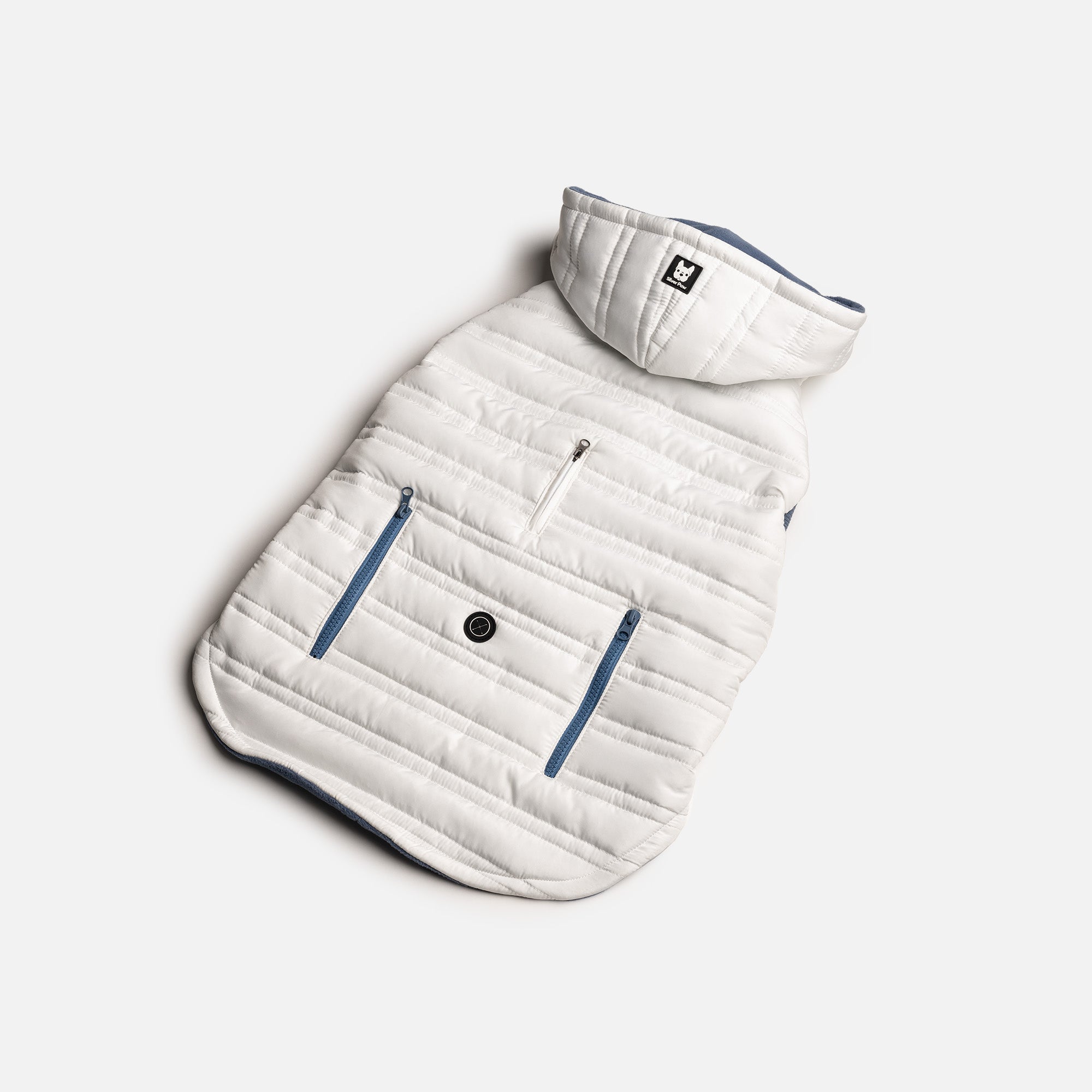 ❄️ Noah Dog Jacket – Quilted Water-Resistant Winter Coat with Harness