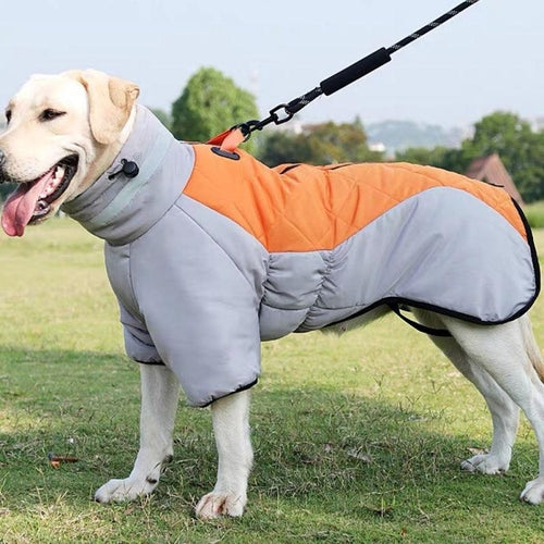Winter Dog Coat Waterproof Pet Clothes For Dogs Warm Thicken Dog Vest