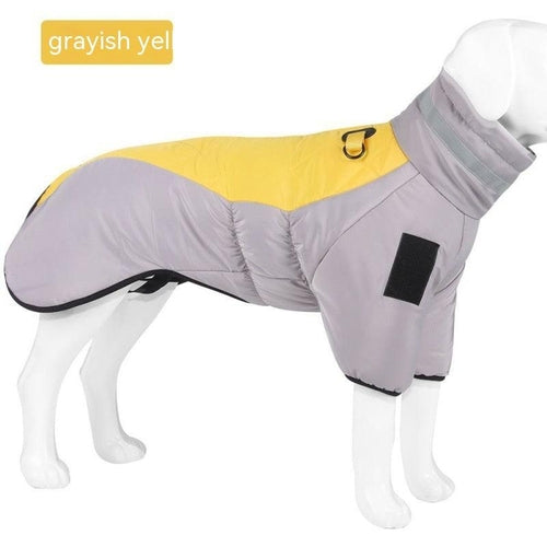 Winter Dog Coat Waterproof Pet Clothes For Dogs Warm Thicken Dog Vest