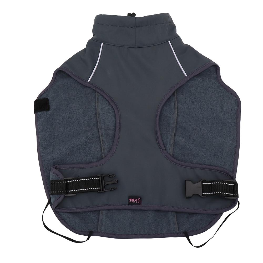 Waterproof Dog Vest Clothes Warm Padded Pet Winter Clothing Jacket
