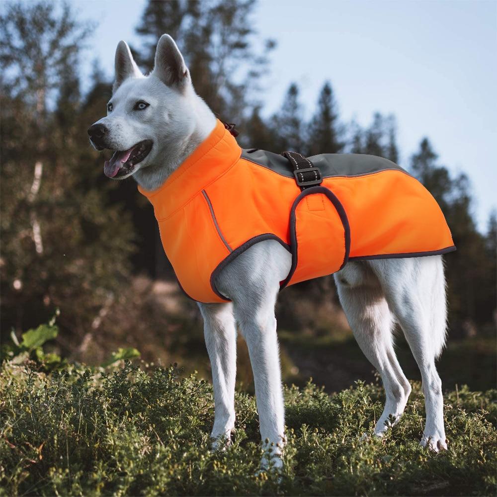 Waterproof Dog Vest Clothes Warm Padded Pet Winter Clothing Jacket