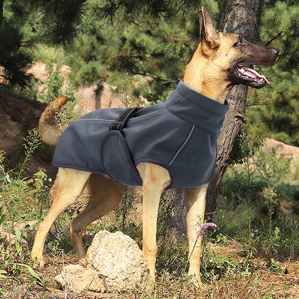 Waterproof Dog Vest Clothes Warm Padded Pet Winter Clothing Jacket