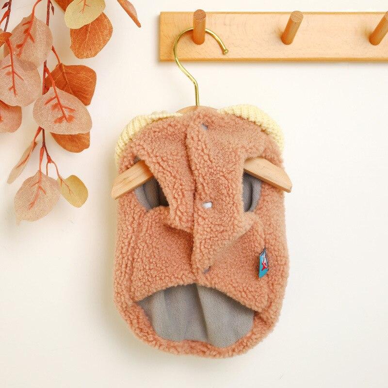 Winter Dog Clothes Puppy Hoodies for Small Medium Dogs French Bulldog