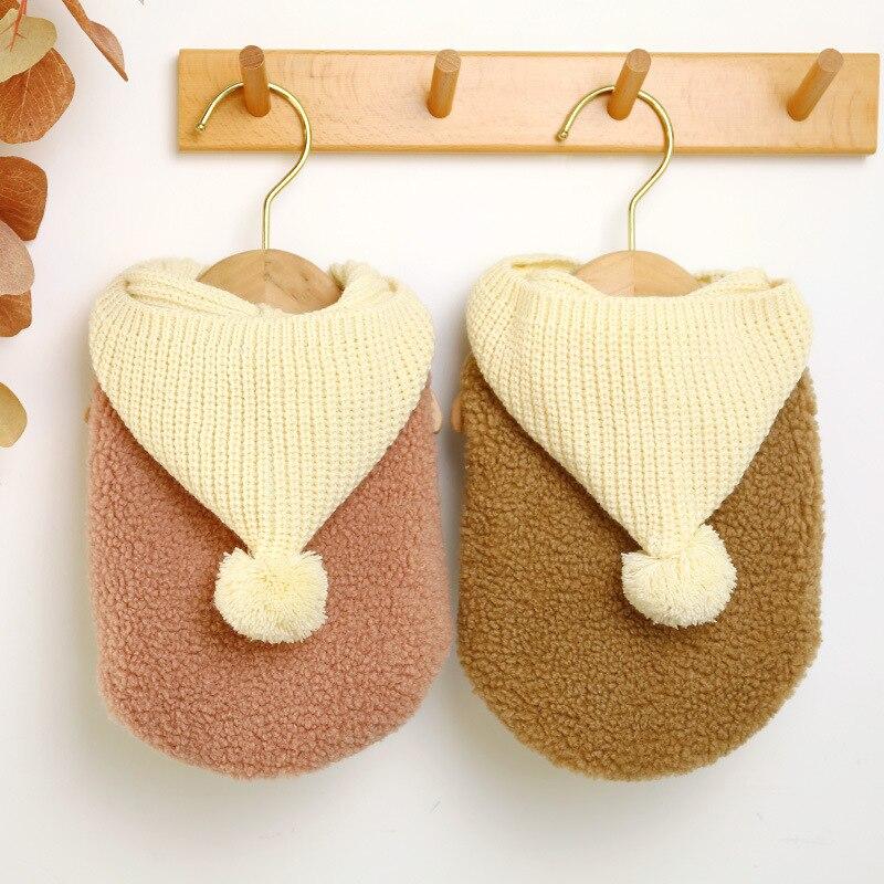 Winter Dog Clothes Puppy Hoodies for Small Medium Dogs French Bulldog