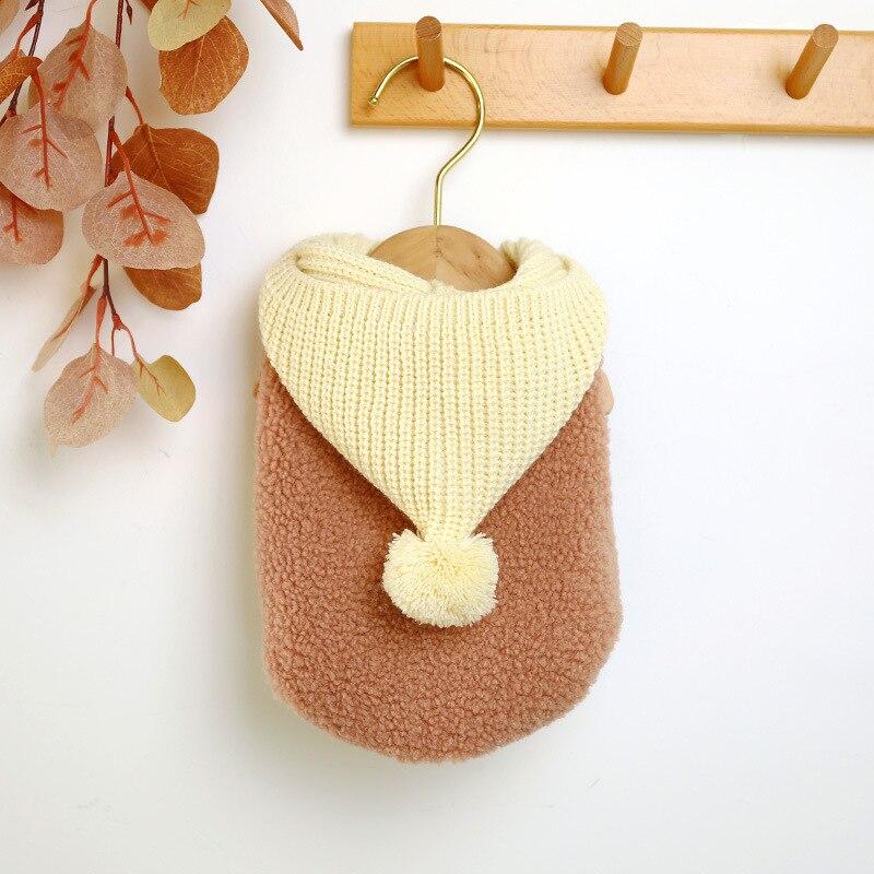 Winter Dog Clothes Puppy Hoodies for Small Medium Dogs French Bulldog
