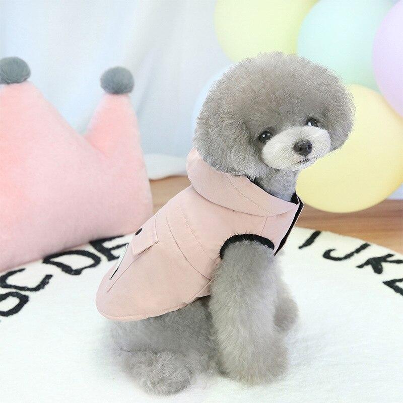 Pet Dog Clothes Winter Warm Corgi Bichon Vest Jacket Soft Plus Velvet