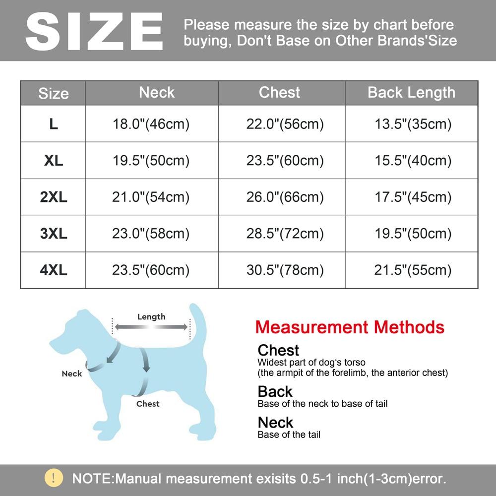 Waterproof Clothes for Large Dogs Reflective Dog Jacket Coat Warm