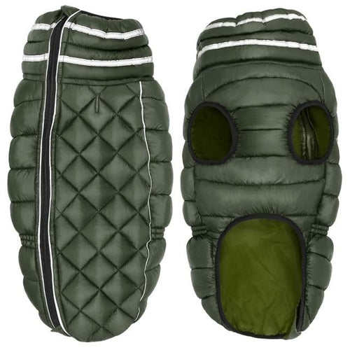 Waterproof Clothes for Large Dogs Reflective Dog Jacket Coat Warm